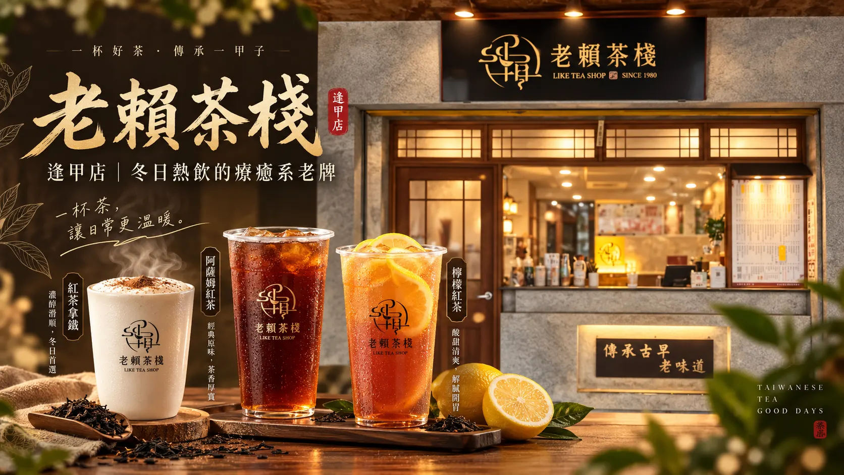 逢甲夜市飲料地圖:9 間必喝手搖飲品店深度攻略(2026 完整版)|逢甲日佃寓所部落格內文插圖